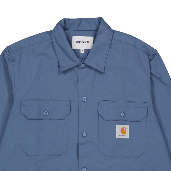 L/s Master Shirt Storm Blue