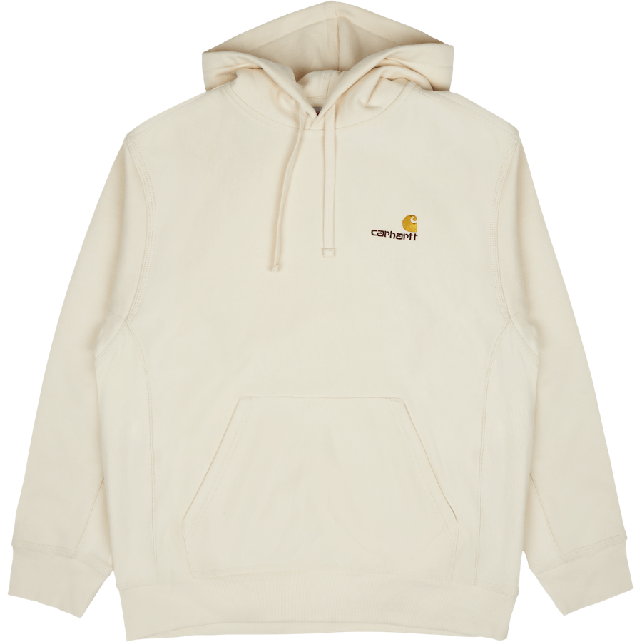 Hooded American Script Sweat Natural