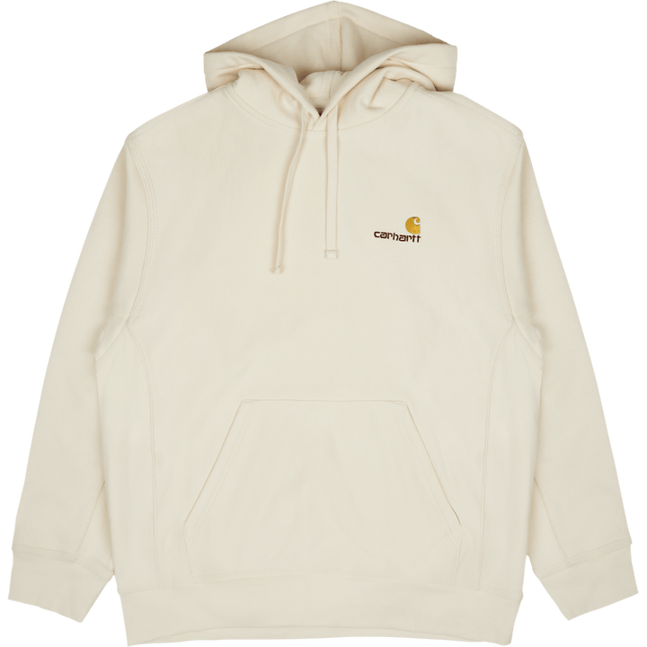 Hooded American Script Sweat Natural