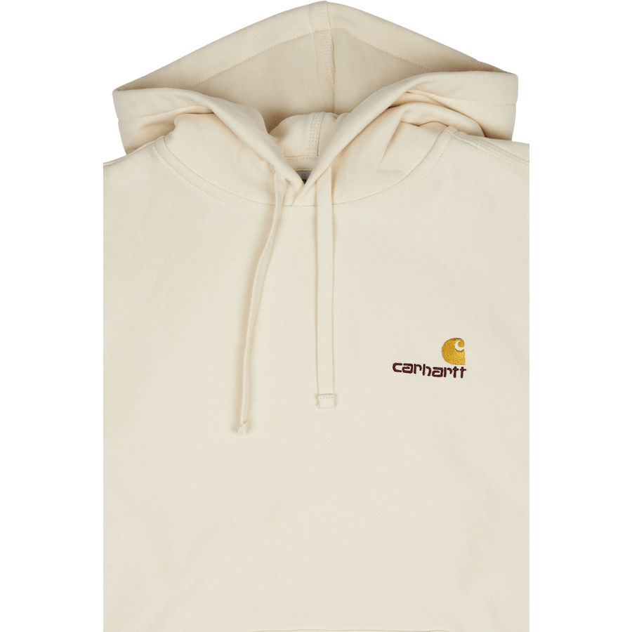 Hooded American Script Sweat Natural