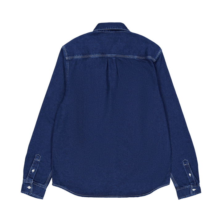 L/s Weldon Shirt Blue