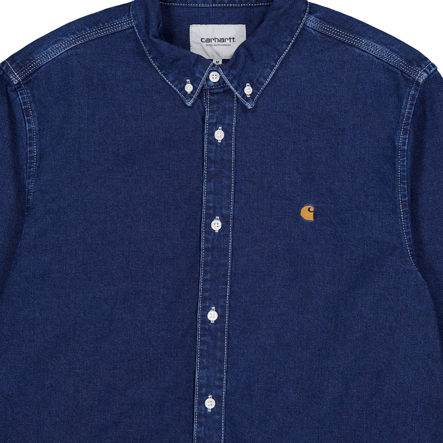 L/s Weldon Shirt Blue