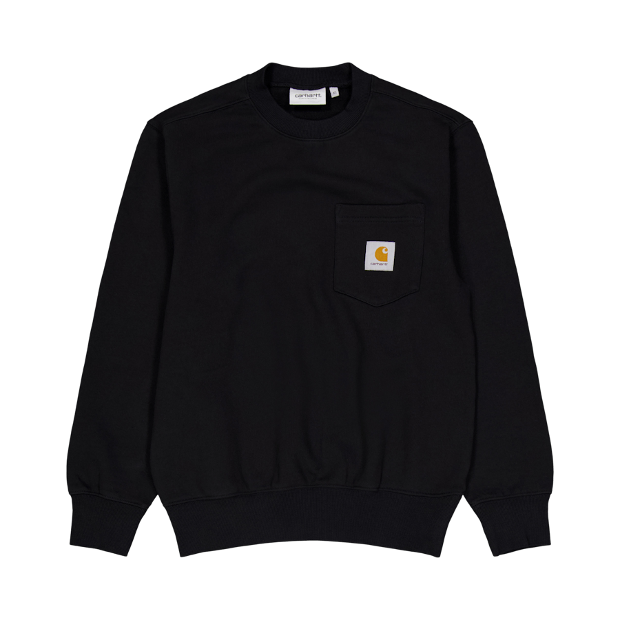 Pocket Sweat Black