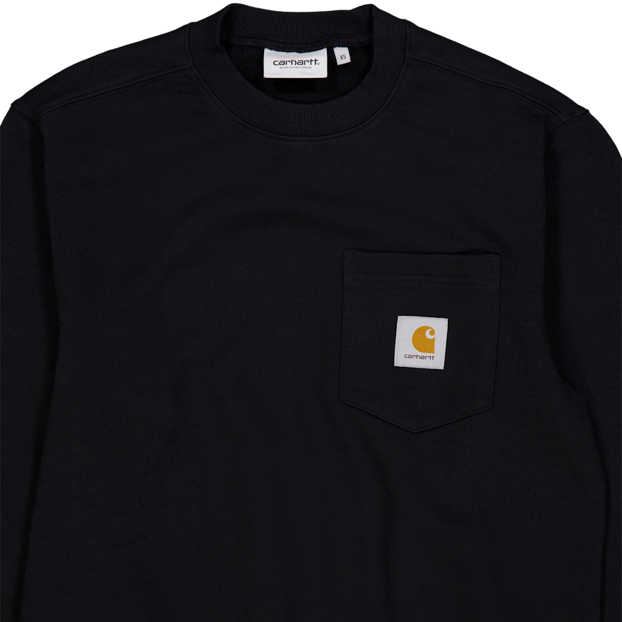 Pocket Sweat Black