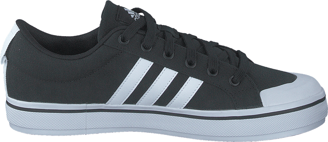 Chaussures de skateboard Bravada 2.0 Lifestyle en toile : noir/blanc nuage/noir