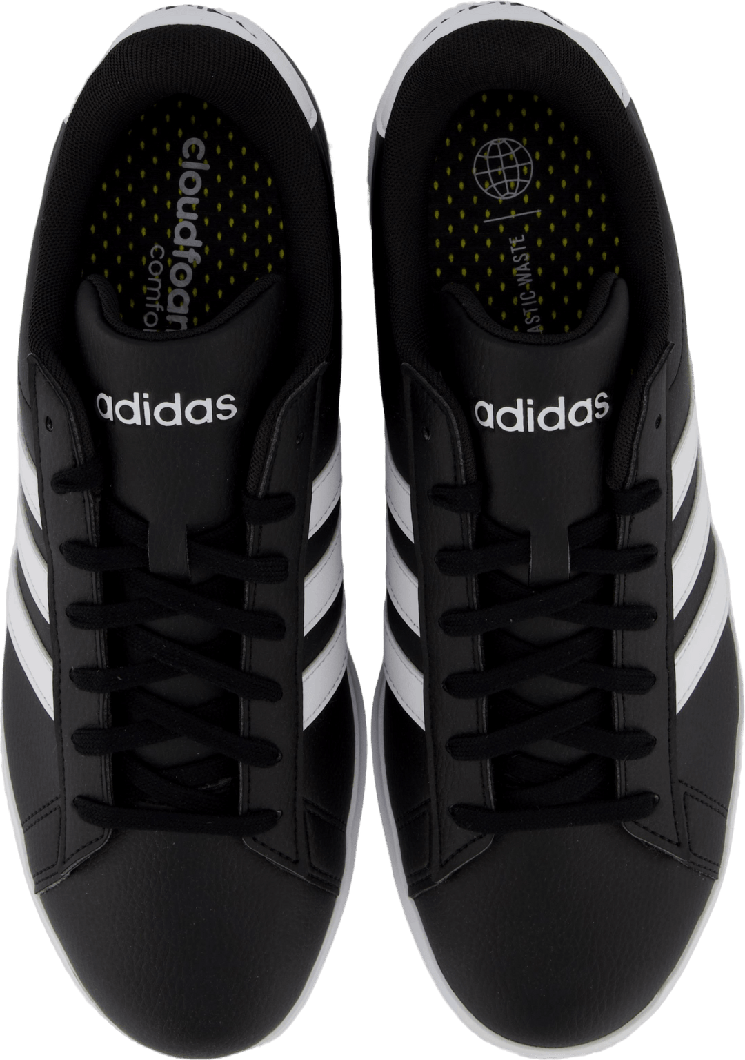 Grand Court Cloudfoam Comfort Shoes Core Black / Cloud White / Core Black