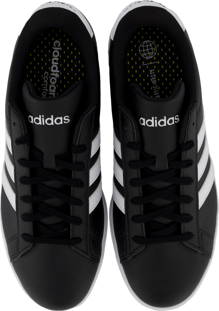 Grand Court Cloudfoam Comfort Shoes Core Black / Cloud White / Core Black