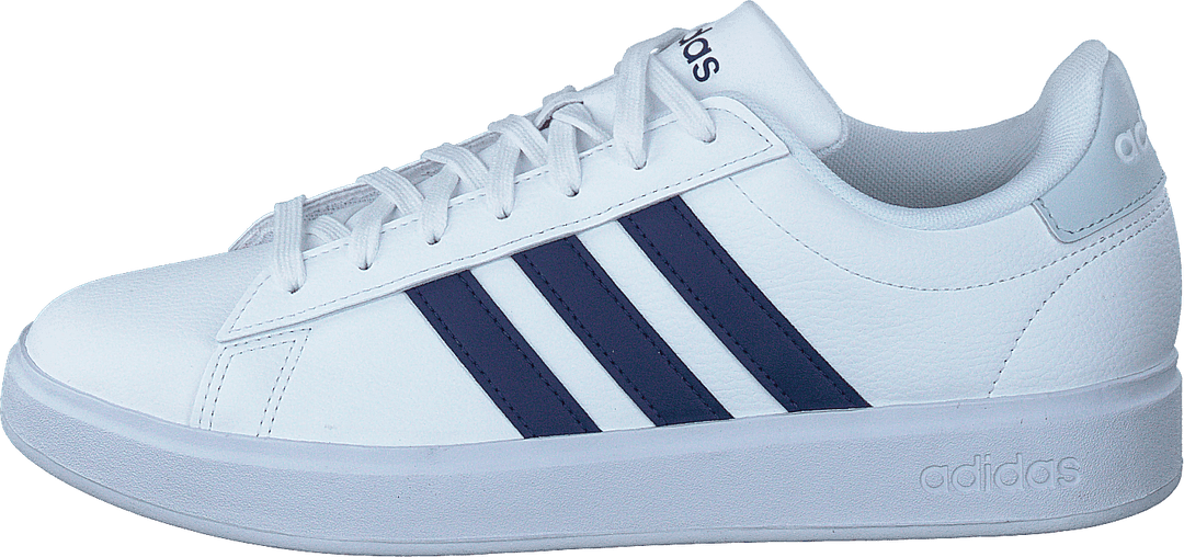 Grand Court Cloudfoam Comfort Shoes Cloud White / Vicblu / Halblu