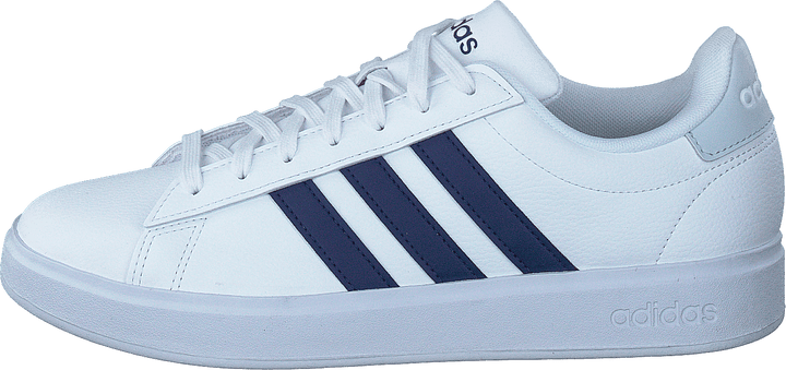 Grand Court Cloudfoam Comfort Shoes Cloud White / Vicblu / Halblu