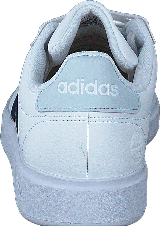 Grand Court Cloudfoam Comfort Shoes Cloud White / Vicblu / Halblu