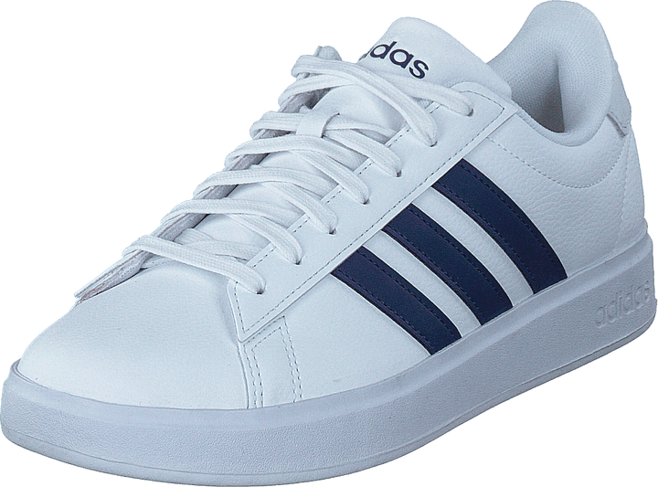 Grand Court Cloudfoam Comfort Shoes Cloud White / Vicblu / Halblu