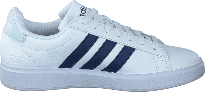 Grand Court Cloudfoam Comfort Shoes Cloud White / Vicblu / Halblu