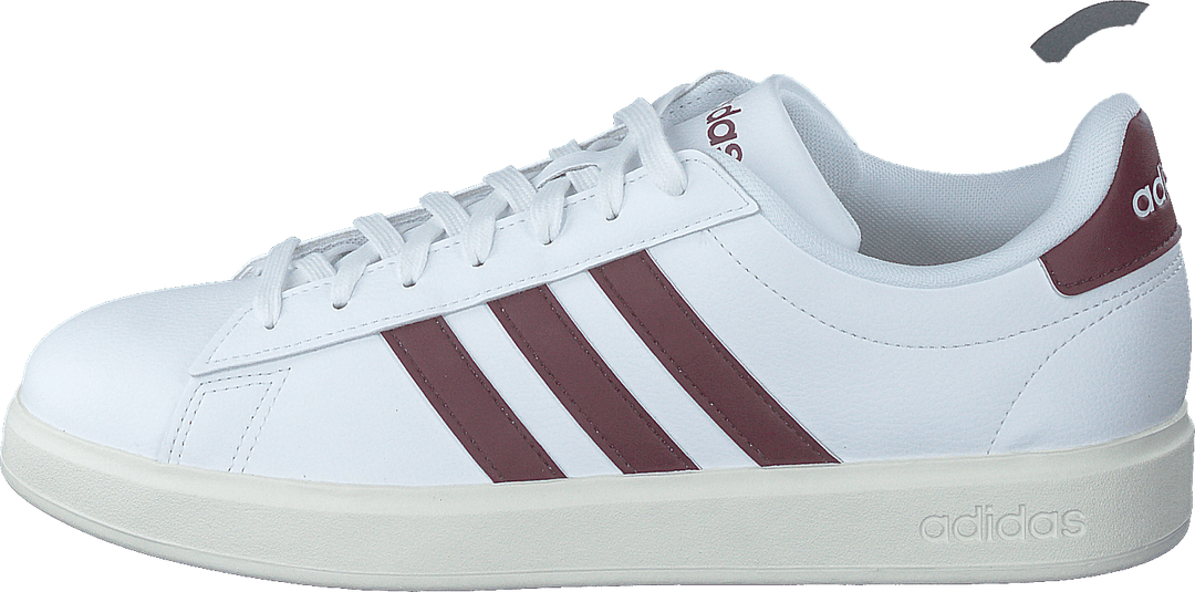 Grand Court Cloudfoam Comfort Shoes Cloud White / Shadow Red / Off White