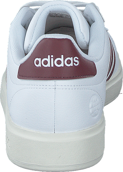 Grand Court Cloudfoam Comfort Shoes Cloud White / Shadow Red / Off White