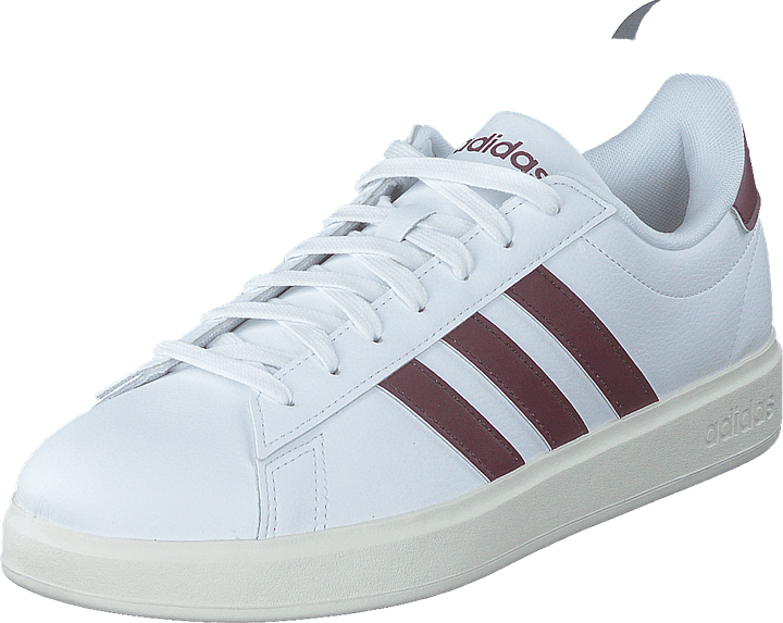 Grand Court Cloudfoam Comfort Shoes Cloud White / Shadow Red / Off White