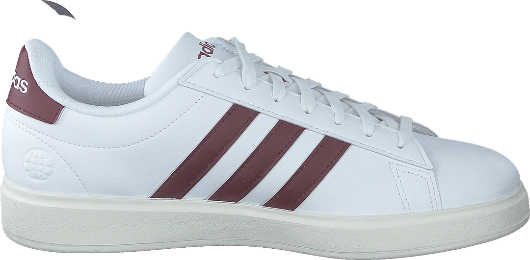 Grand Court Cloudfoam Comfort Shoes Cloud White / Shadow Red / Off White