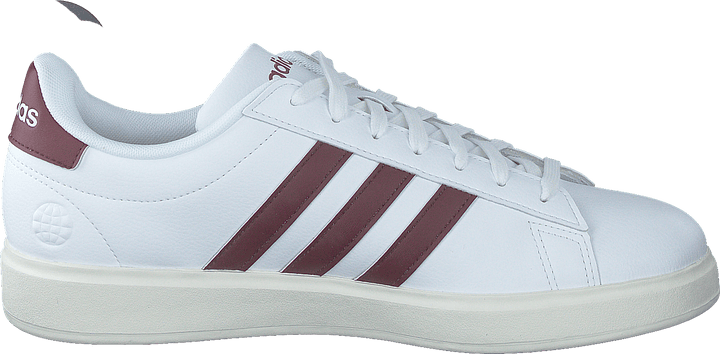 Grand Court Cloudfoam Comfort Shoes Cloud White / Shadow Red / Off White