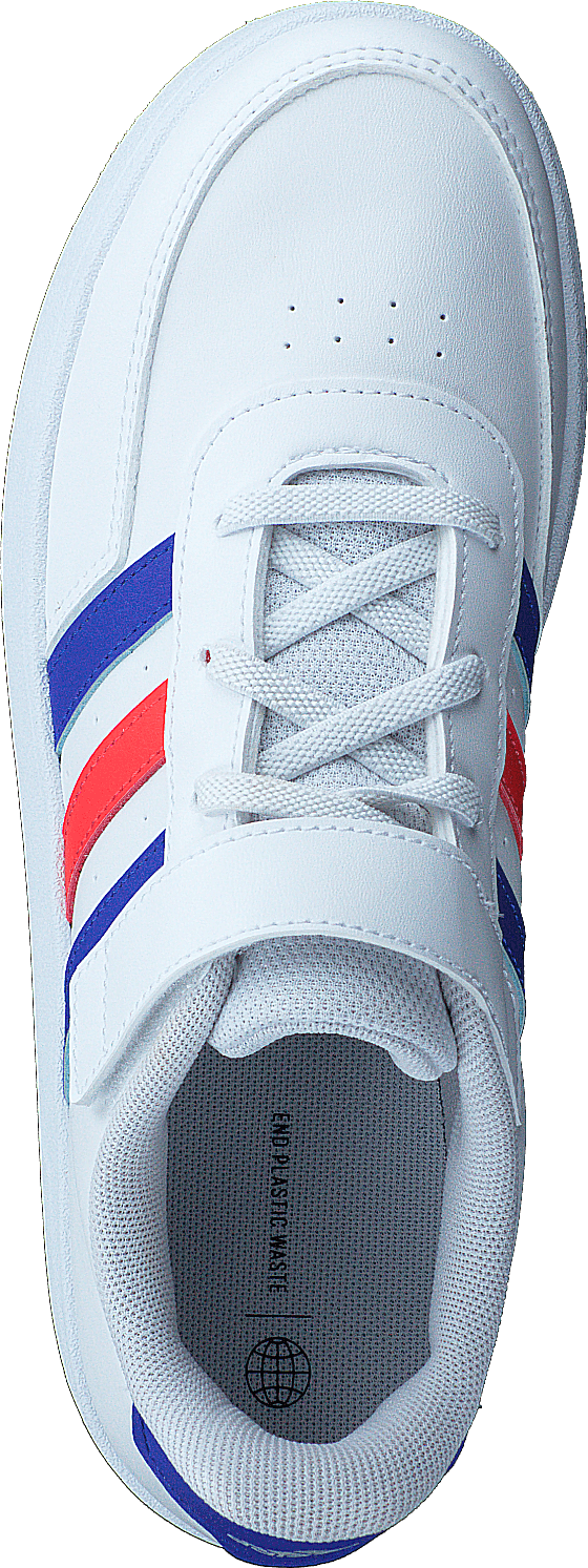 Chaussures Breaknet Lifestyle Court à lacets élastiques et bride supérieure Blanc nuage / Lucblu / Brired