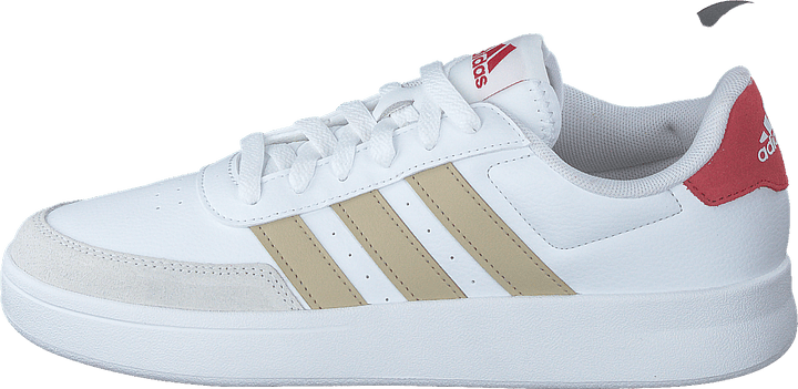 Chaussures Breaknet 2.0 Blanc nuage / Savane / Rouge écarlate S23