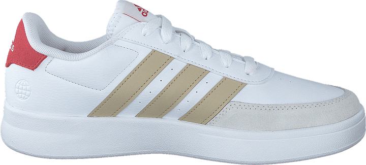 Chaussures Breaknet 2.0 Blanc nuage / Savane / Rouge écarlate S23