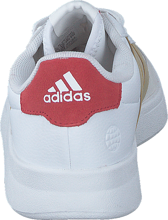 Chaussures Breaknet 2.0 Blanc nuage / Savane / Rouge écarlate S23