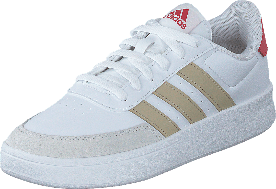 Chaussures Breaknet 2.0 Blanc nuage / Savane / Rouge écarlate S23