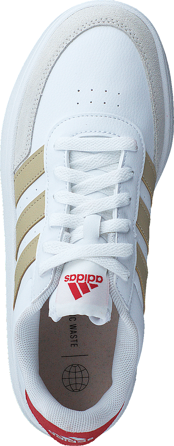 Chaussures Breaknet 2.0 Blanc nuage / Savane / Rouge écarlate S23