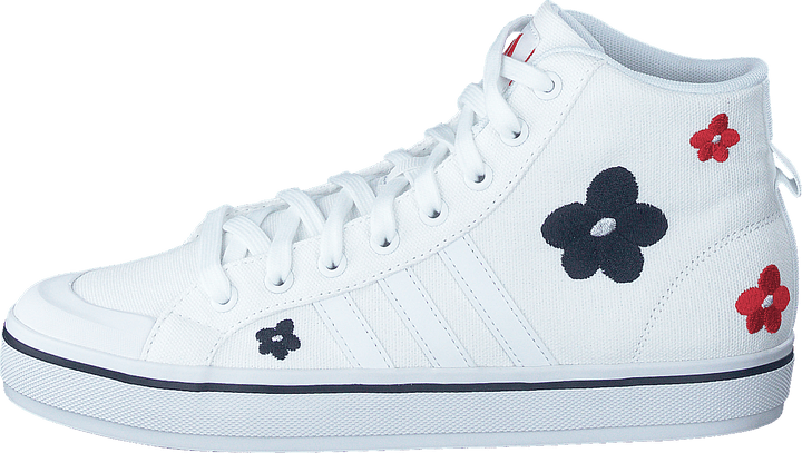 Chaussures de skateboard mi-montantes Bravada 2.0 Lifestyle en toile, blanc nuage / blanc nuage / blanc nuage