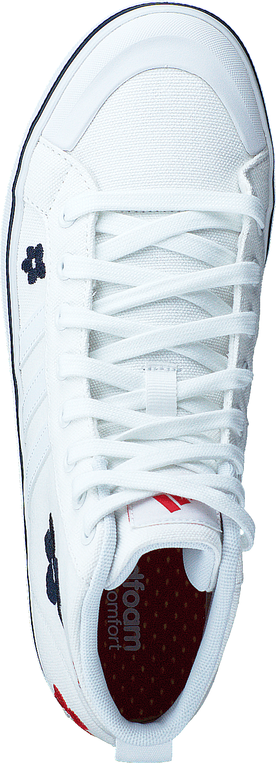 Chaussures de skateboard mi-montantes Bravada 2.0 Lifestyle en toile, blanc nuage / blanc nuage / blanc nuage