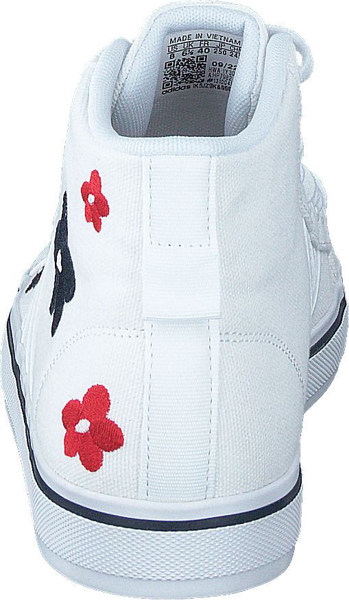 Chaussures de skateboard mi-montantes Bravada 2.0 Lifestyle en toile, blanc nuage / blanc nuage / blanc nuage