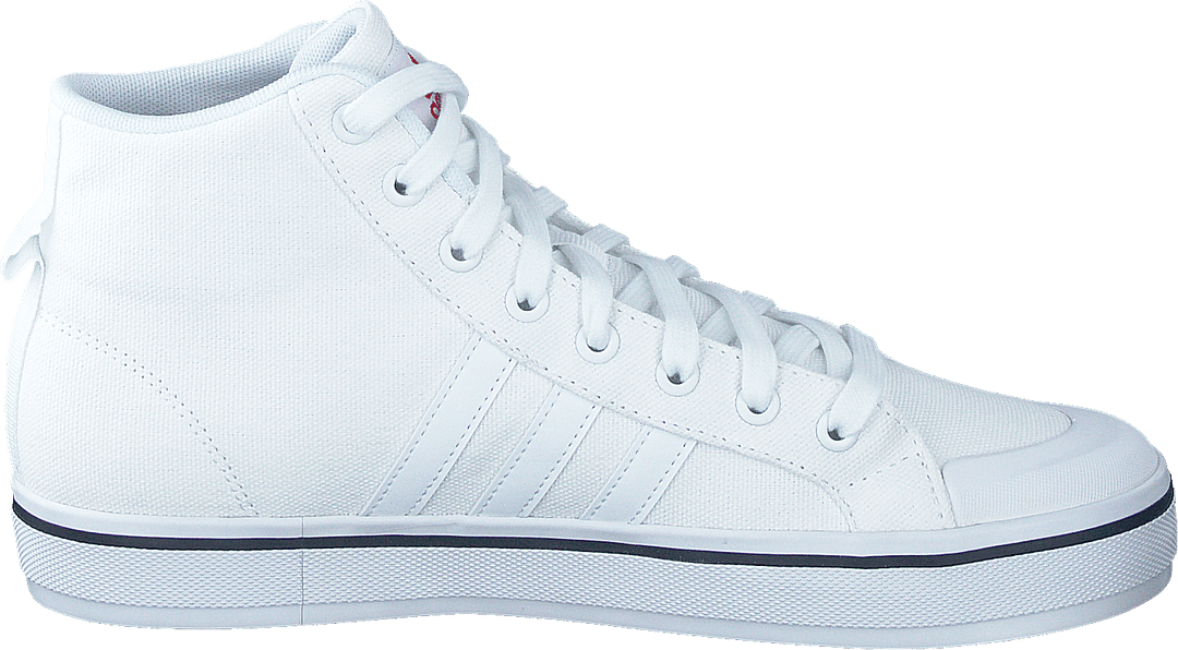 Chaussures de skateboard mi-montantes Bravada 2.0 Lifestyle en toile, blanc nuage / blanc nuage / blanc nuage