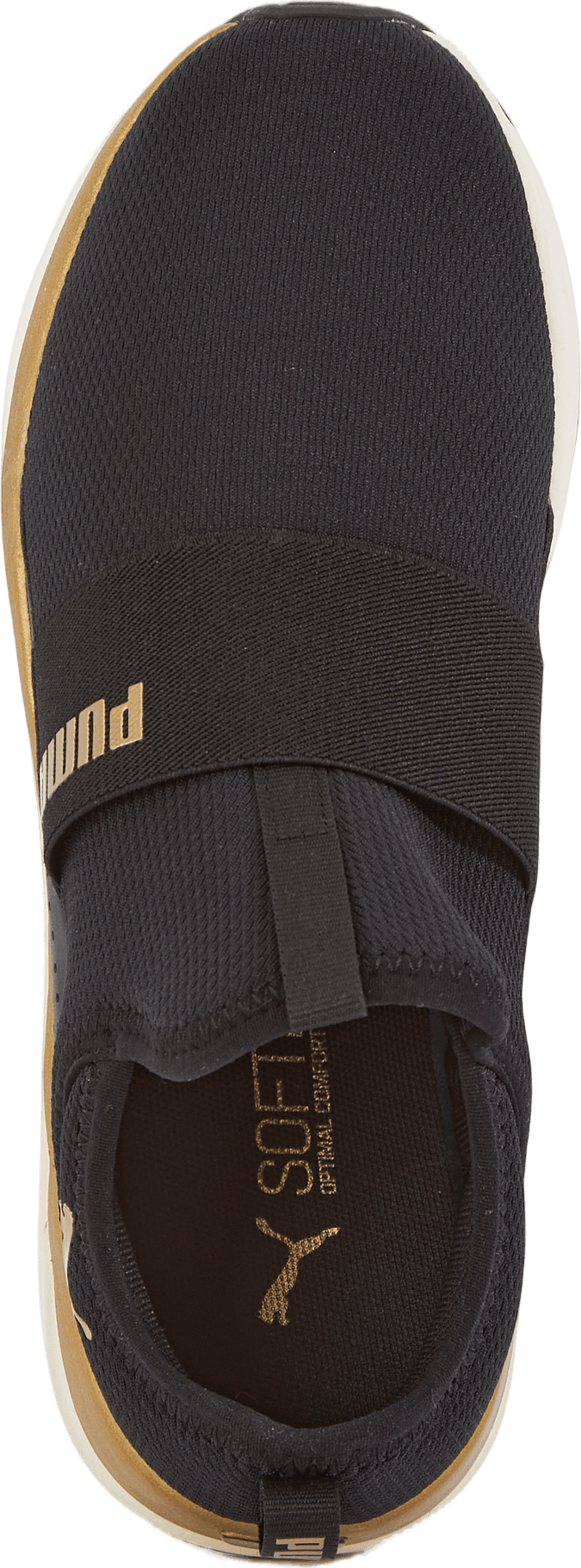 Softride Sophia Slip-on Wn S Puma Black-puma Gold-warm Whit