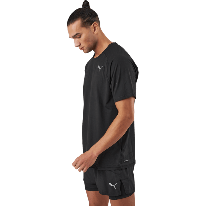 T-shirt Run Cloudspun Ss Puma Noir