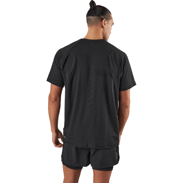 T-shirt Run Cloudspun Ss Puma Noir