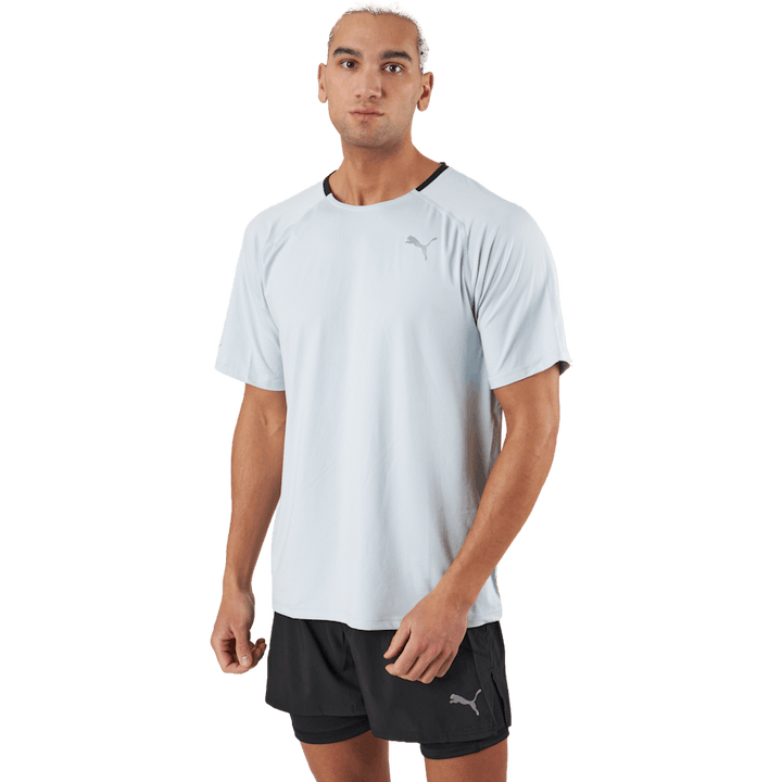Tričko Run Cloudspun Ss Platinum Gray