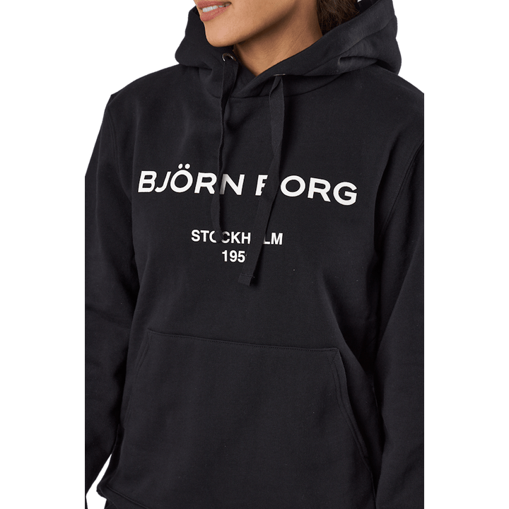Borg Hoodie Svart Skönhet