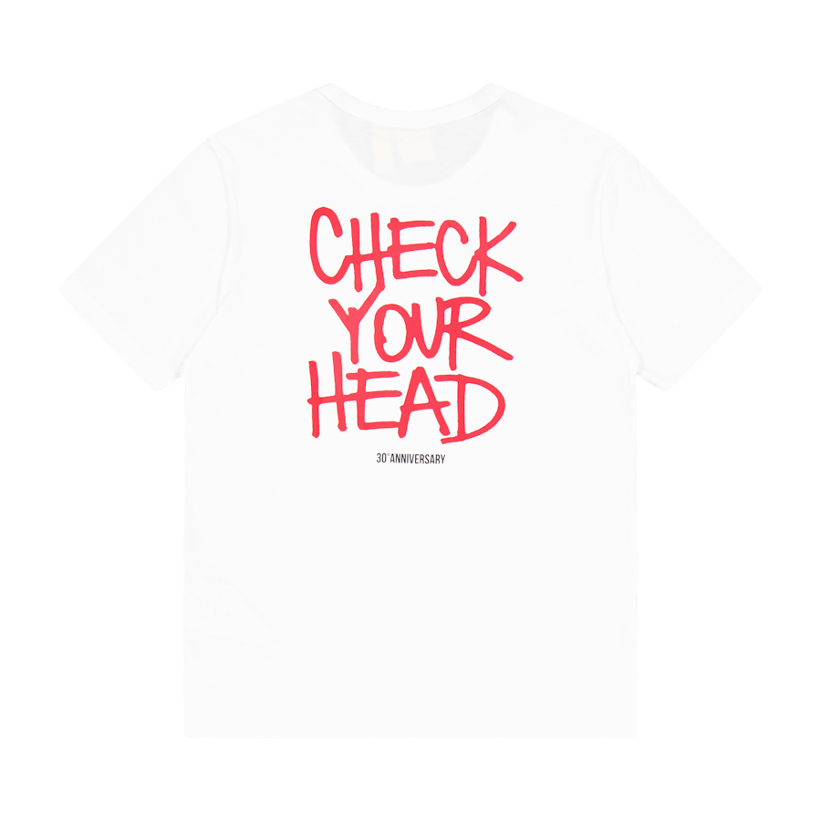 T-shirt mit Rundhalsausschnitt Weiß