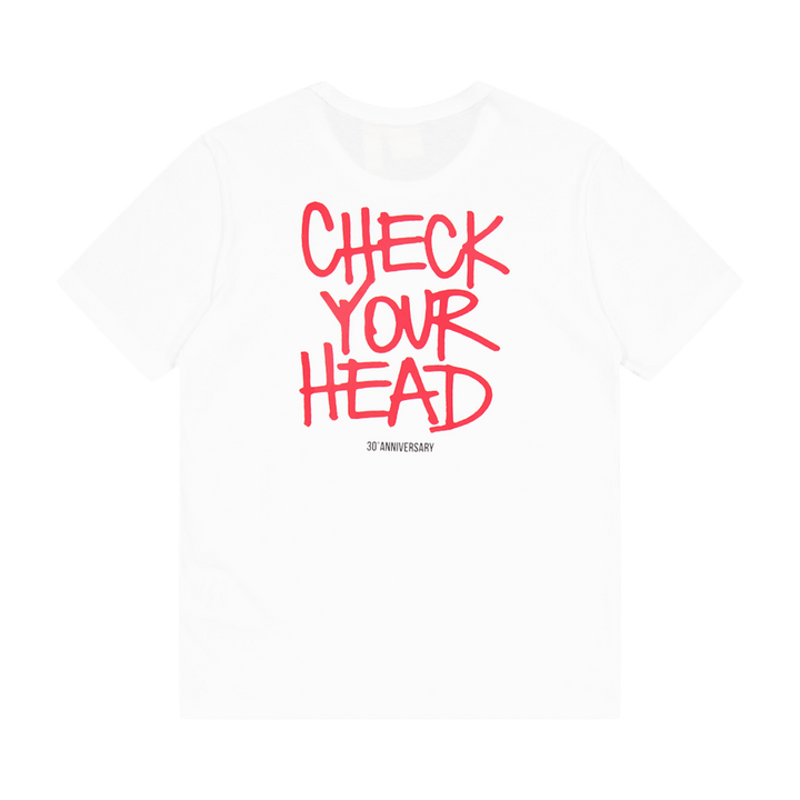 T-shirt mit Rundhalsausschnitt Weiß