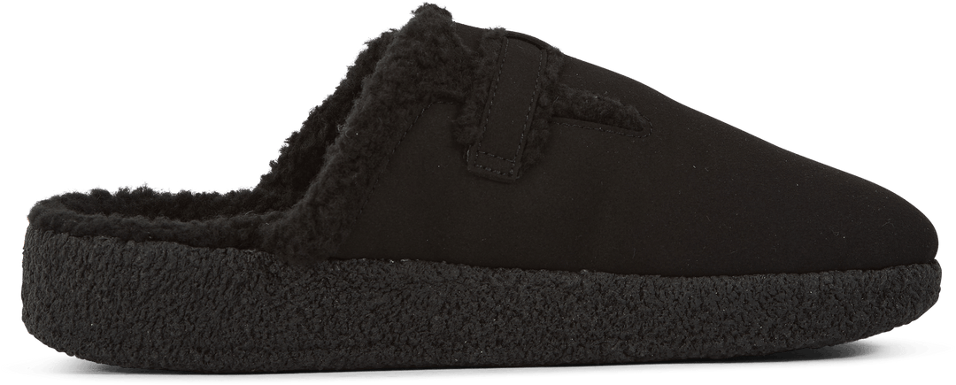 Flores Mule - Micro Fiber Blac Black