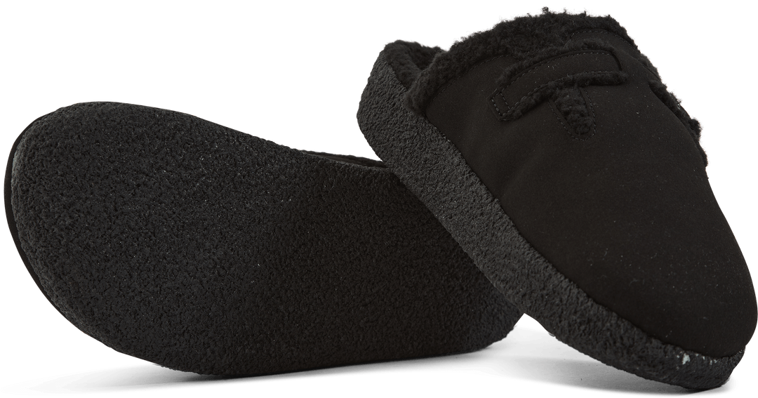 Flores Mule - Micro Fiber Blac Black