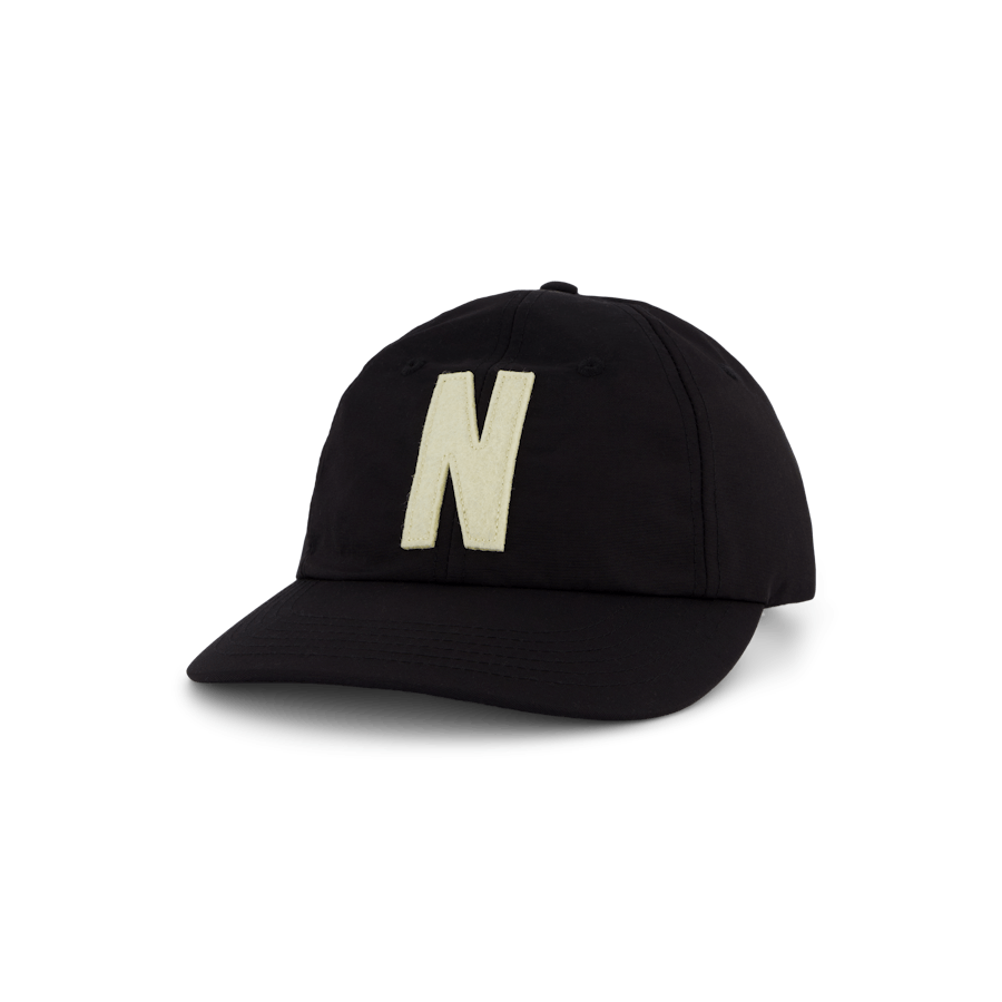 Nylon N Sports Cap Black