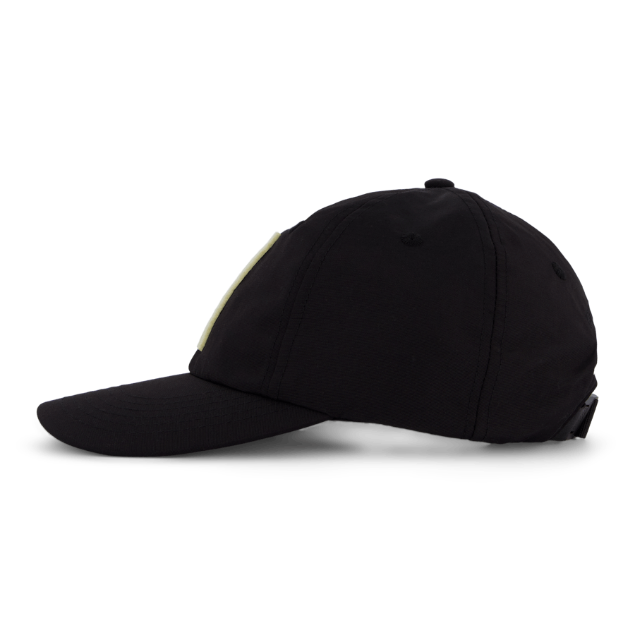 Nylon N Sports Cap Black