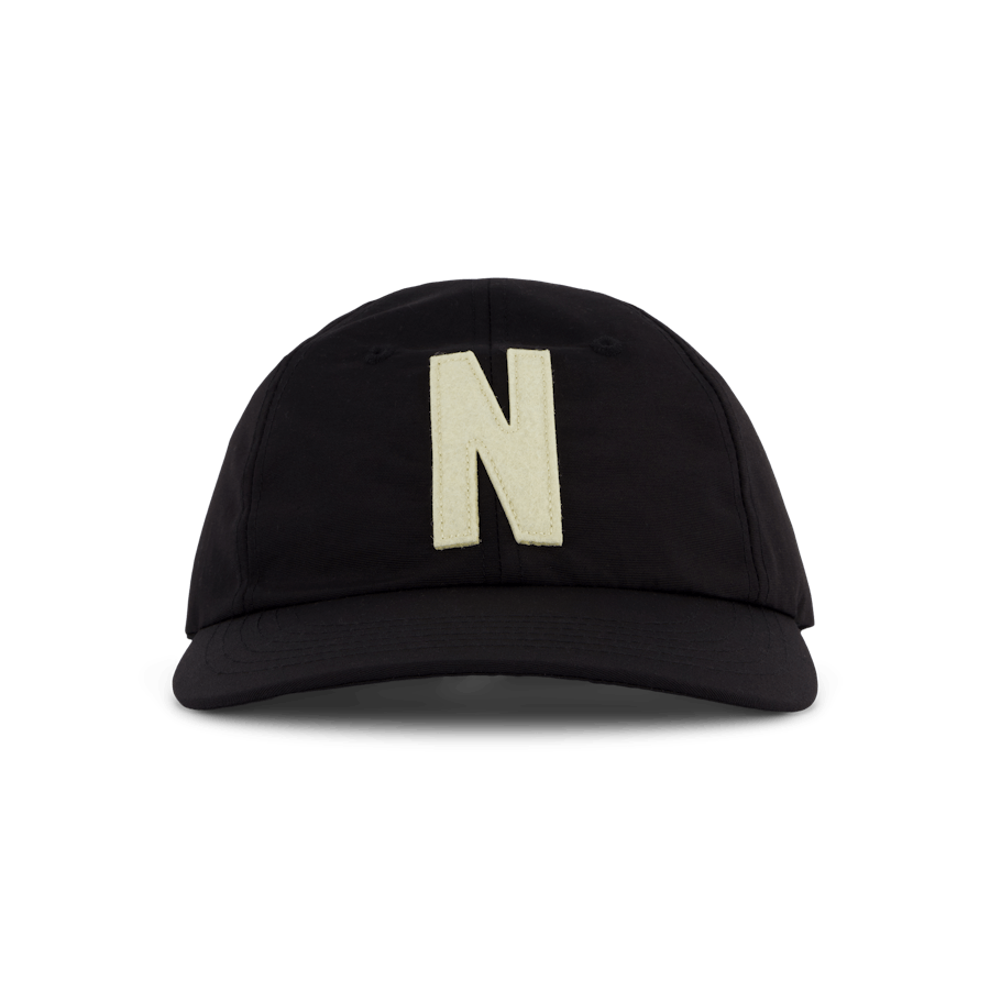Nylon N Sports Cap Black