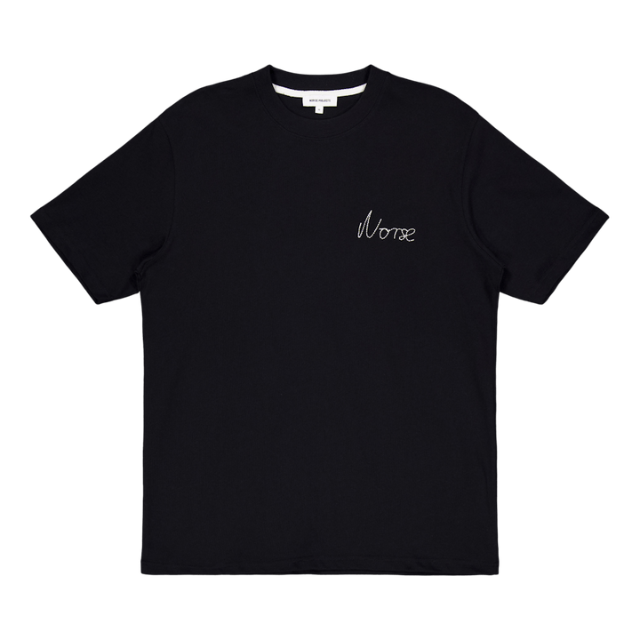 Johannes Chain Stitch Logo Black