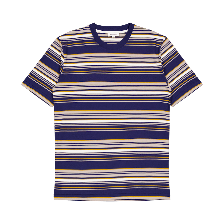 Johannes Weekend Stripe Dark Navy
