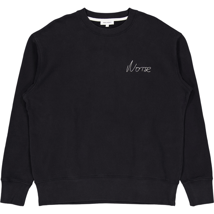 Arne Chain Stitch Logo Black