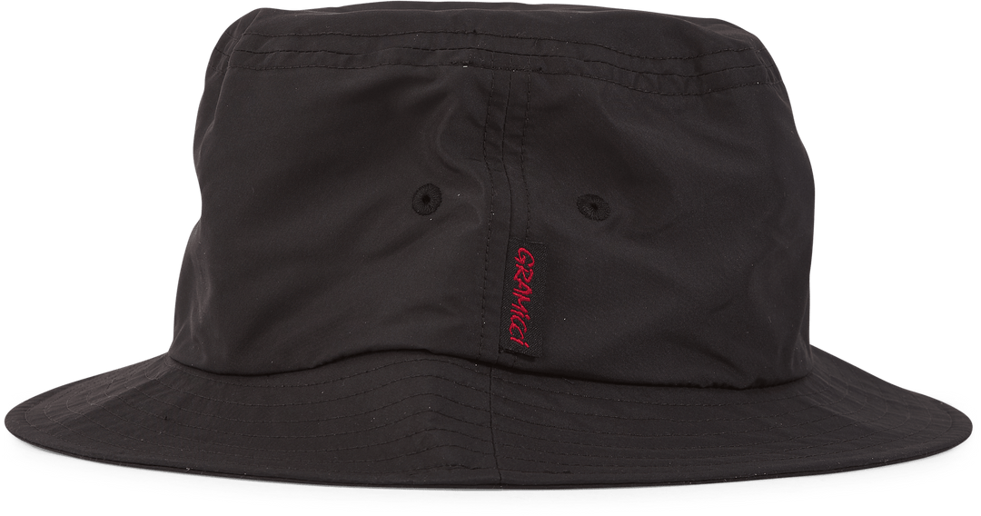 Shell Bucket Hat Black