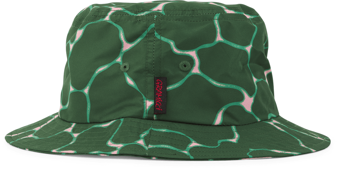 Shell Bucket Hat Ripple Green