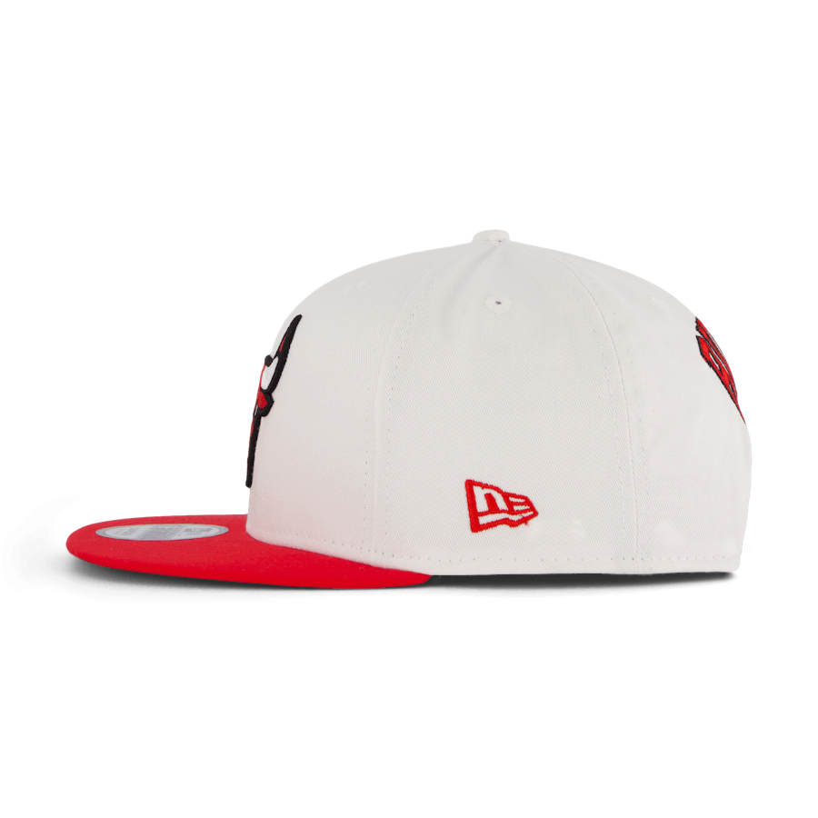 Wht Crown Team 9fifty Bulls Whifdr