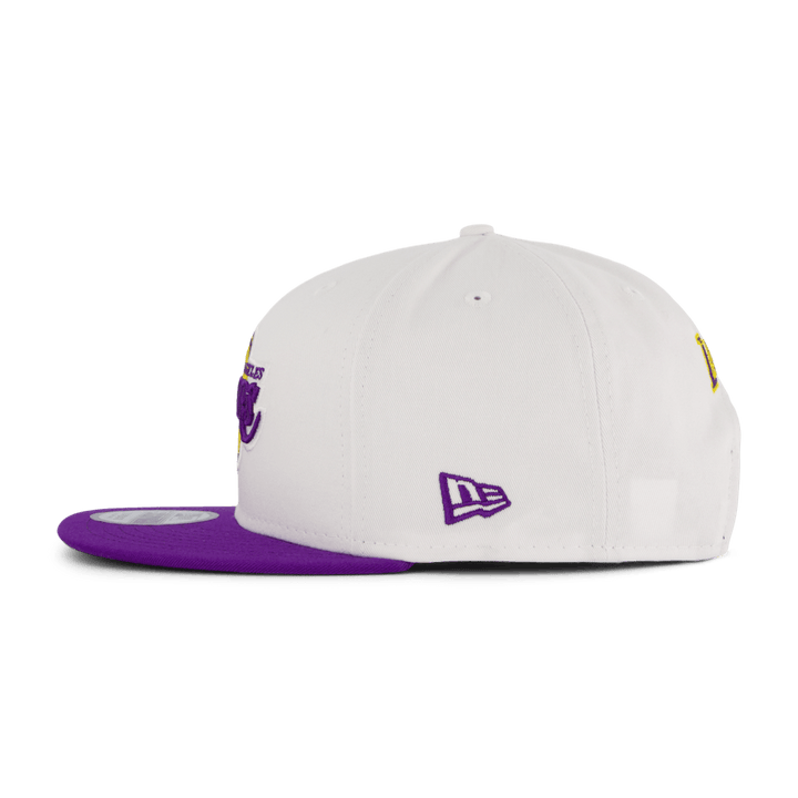 Wht Crown Team 9fifty Lakers Whitrp